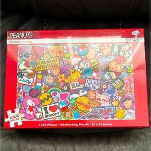 Peanuts Charlie Brown and Snoopy 1000 piece puzzle